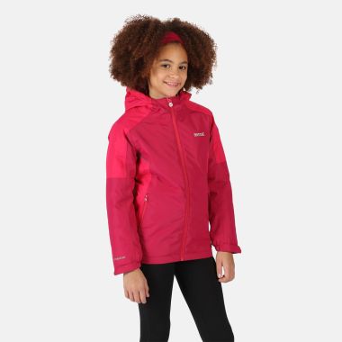 Regatta Children's Hurdle IV Jacket – Berry Pink/Pink Potion