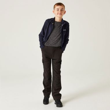 Regatta Children's Softshell Trousers - Black