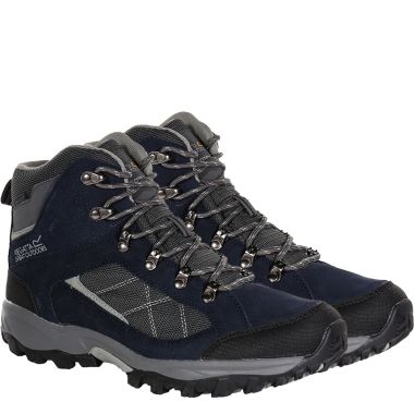 Regatta Men's Clydebank Hiking Boots - Navy/Briar 