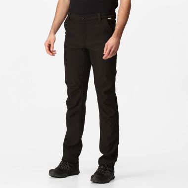 Regatta Men's Fenton Wind Resistant  Softshell Trousers - Black
