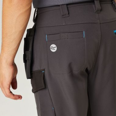 Regatta Men's Strategic Softshell Trousers - Ash