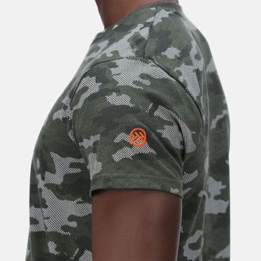 Regatta Men's Tactical Dense T-Shirt - Dark Khaki Marl