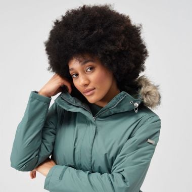 Regatta Women's Myla II Waterproof Insulated Jacket – Dark Forest Green