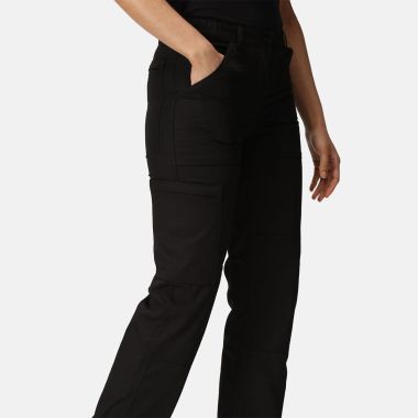 Regatta Women's Tactical Action Trousers - Regular, Black