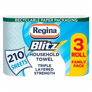 Regina Blitz Kitchen Roll - 3 Pack