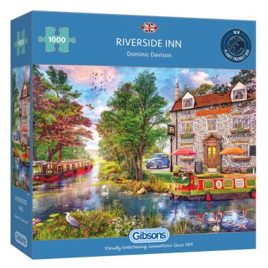 Gibsons Riverside Inn Jigsaw Puzzle - 1000 Piece