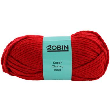 Robin Super Chunky Wool, 80m - Claret