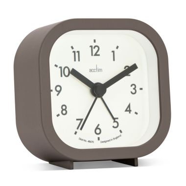 Acctim Robyn Alarm Clock - Grey