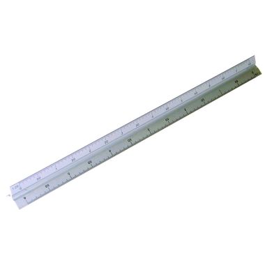 Rolson Scaled Ruler - 12 Inch