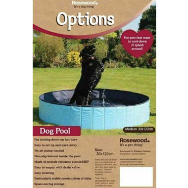 Rosewood Foldable Pet Pool - 4ft x 1ft