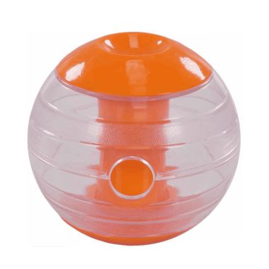 Rosewood Giggling Sound Interactive Treat Ball – Orange