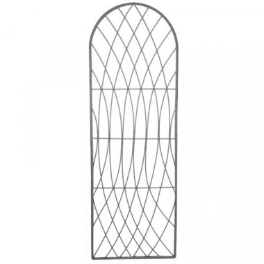Smart Garden Rot-Proof Faux Willow Trellis, Rounded, Slate - 1.2m x 0.45cm