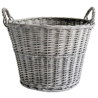 Round Willow Log Basket - 45cm