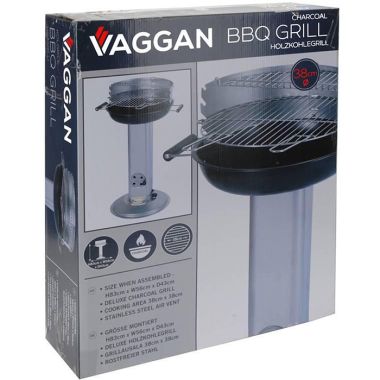 Vented Charcoal Barbecue Grill