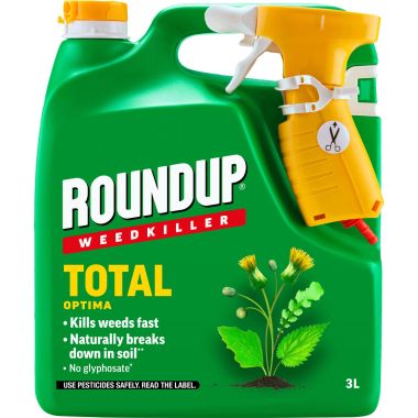 Roundup Optima Ready to Use Total Weedkiller - 3 Litres