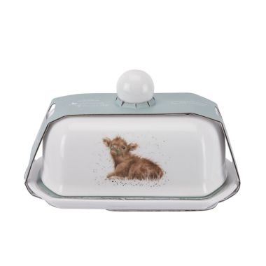 Royal Worcester Wrendale Butter Dish – Calf