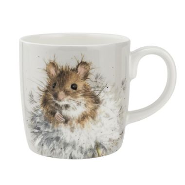 Royal Worcester Wrendale Mug – Mouse with Dandelion