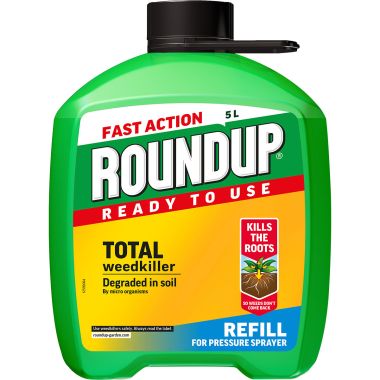 Roundup Fast Act Weedkiller Refill - 5L