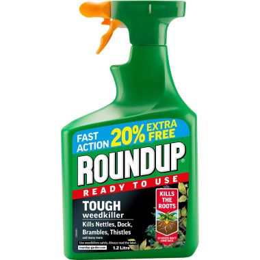 Roundup Tough Ready to Use Weedkiller - 1.2 Litres
