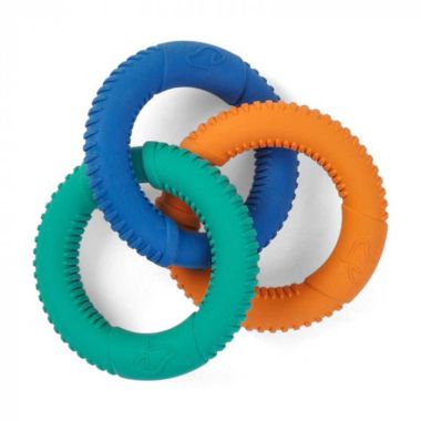 Zoon Rubber Dog Tri-Links