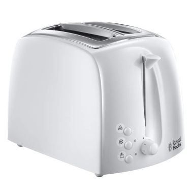 Russell Hobbs Textures 2 Slice Toaster – White 