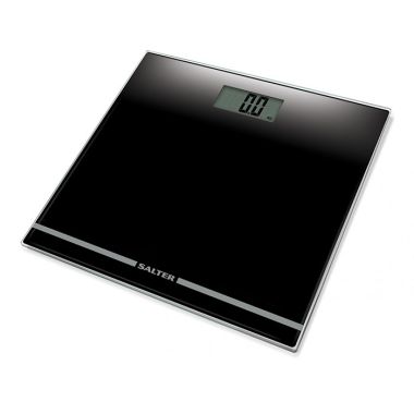 Salter Large Display Electronic Bathroom Scale - Black