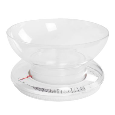 Salter Mechanical Bowl Kitchen Scale, 3kg - White