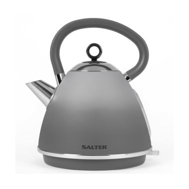 Salter Gradient Ombre Pyramid Rapid Boil Kettle, 1.7Litre - Grey/ Stainless Steel