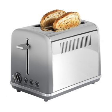 Salter Gradient Ombre 2-Slice Toaster - Grey/ Stainless Steel