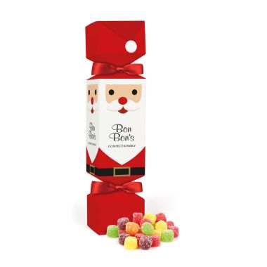 Bon Bon's Filled Santa Christmas Cracker - Jelly Dots 