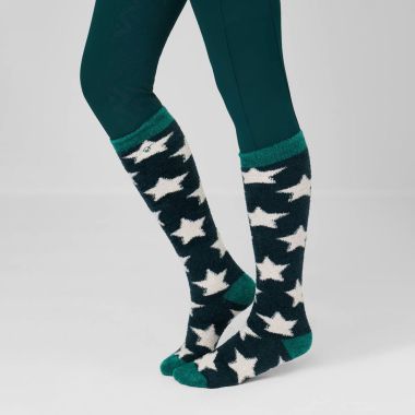 Lemieux Women's Sasha Star Fluffies Socks - Spruce