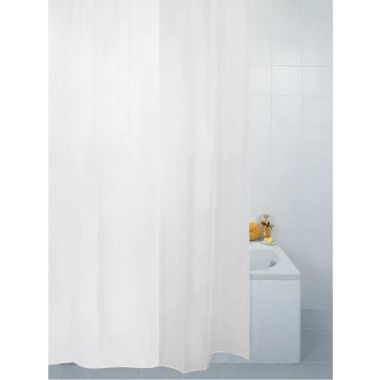 Blue Canyon Polyester Shower Curtain, 180cm x 180cm - White
