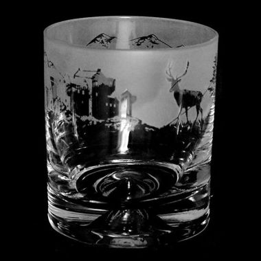 The Milford Collection Scottish Scene Whisky Tumbler 