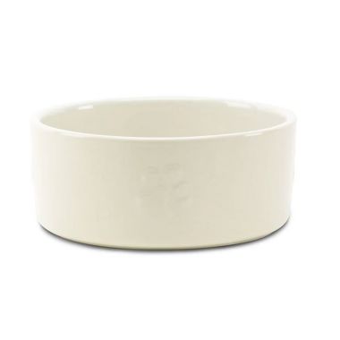 Scruffs Icon Dog Food Bowl - Cream