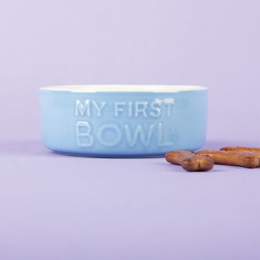 Scruffs My First Pet Bowl - Blue