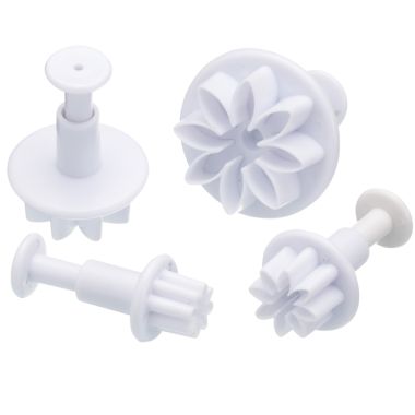 Sweetly Does It Plunger Cutters - Flower, Set of 4