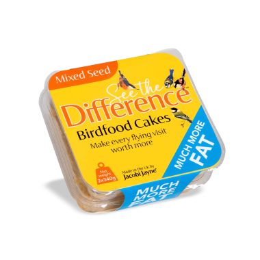 Jacobi Jayne See The Difference Birdfood Cakes, 2 Pack - Mixed Seed