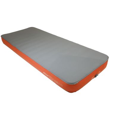 Vango Shangri-La II 15 Self Inflating Mat, Cloud Grey/ Orange – Grande