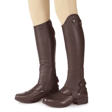 Shires Moretta Synthetic Gaiters - Brown