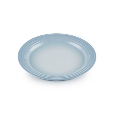 Le Creuset Stoneware Side Plate, 22cm - Coastal Blue