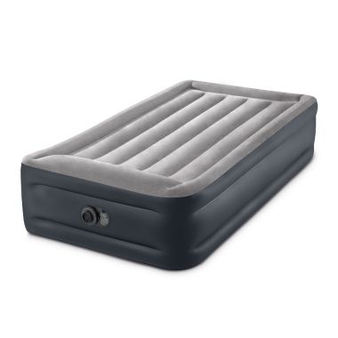 Intex Deluxe Pillow Rest Raised Airbed - Single