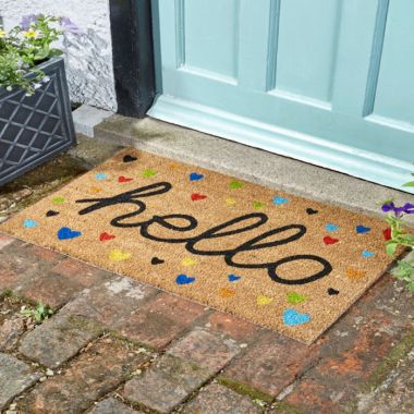 Smart Garden Hearty Hello Doormat - 45cm x 75cm