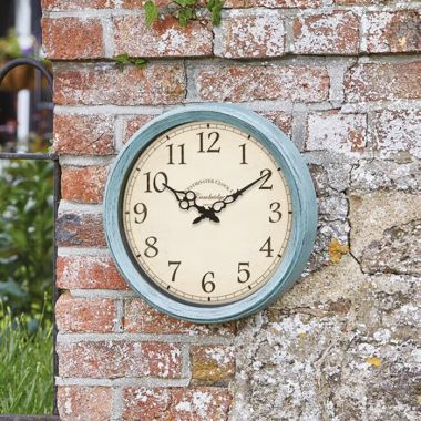 Smart Garden Outside In Cambridge Wall Clock