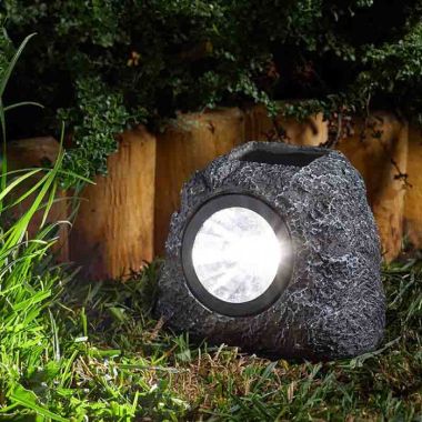 Smart Solar 3L Rock Spotlights – Pack of 4