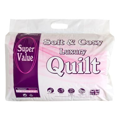 Sarah Ashfield King Size Soft & Cosy Luxury Quilt - 13.5 Tog
