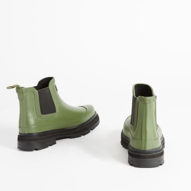 Aigle Women's Soft Rain Chelsea Boots - Olivine