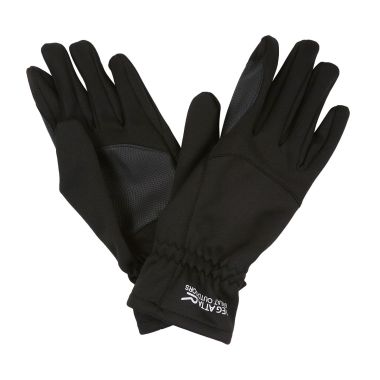 Regatta Adults Softshell III Gloves - Black