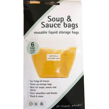 Planit Products Reusable Sauce and Soup Bag