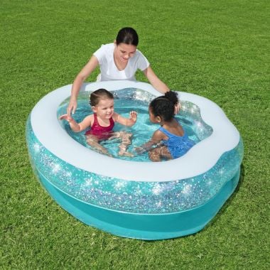 Bestway Sparkle Shell Paddling Pool - 150cm x 127cm x 43cm