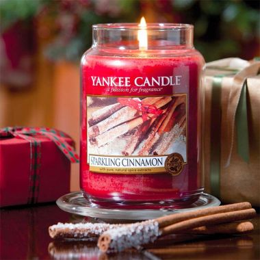 Yankee Candle Large Housewarmer Jar - Sparkling Cinnamon